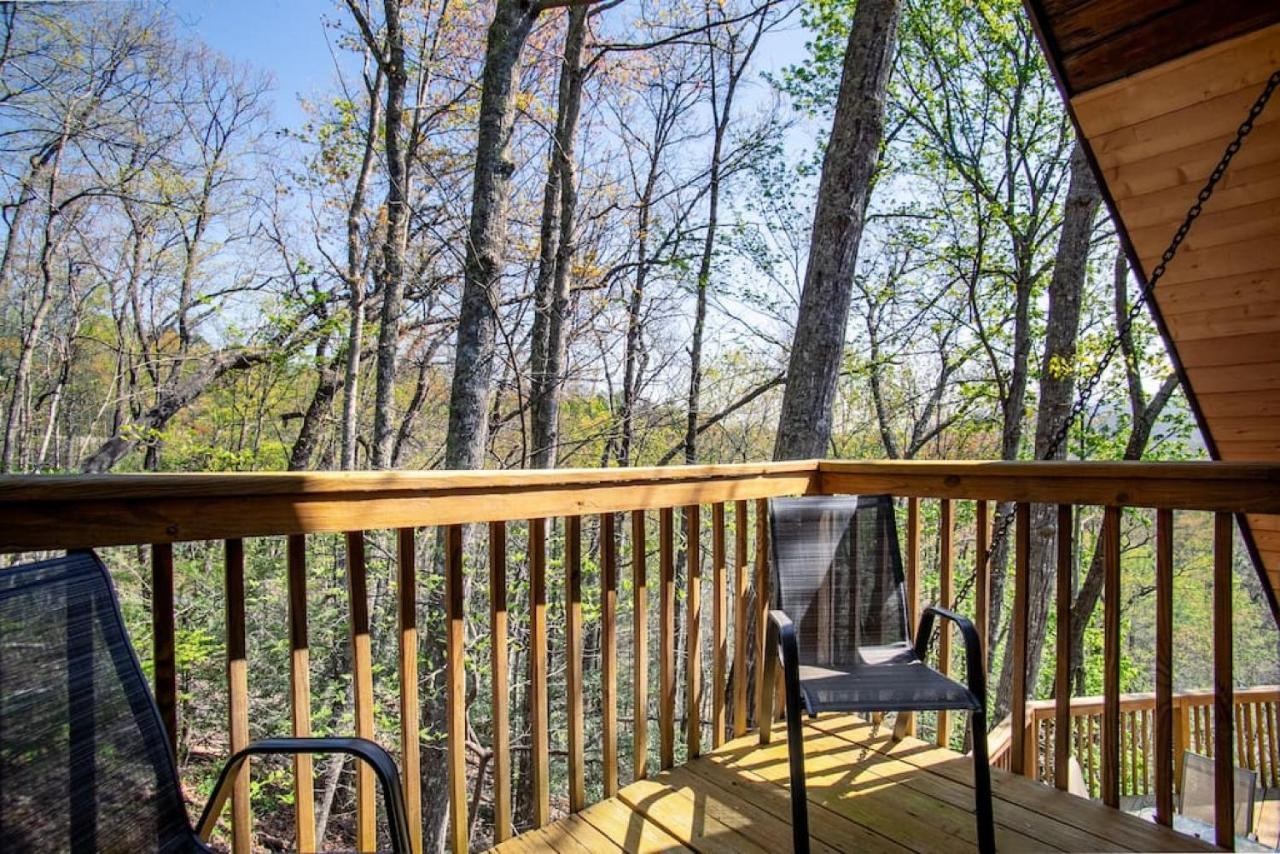 Bear View Chalet With Hot Tub And Near Ober Gatlinburg Exterior foto
