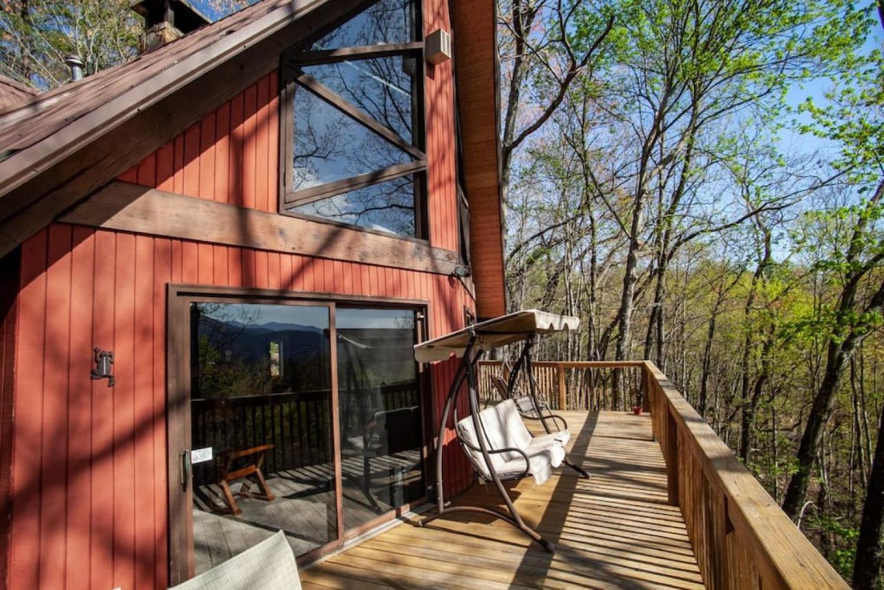 Bear View Chalet With Hot Tub And Near Ober Gatlinburg Exterior foto